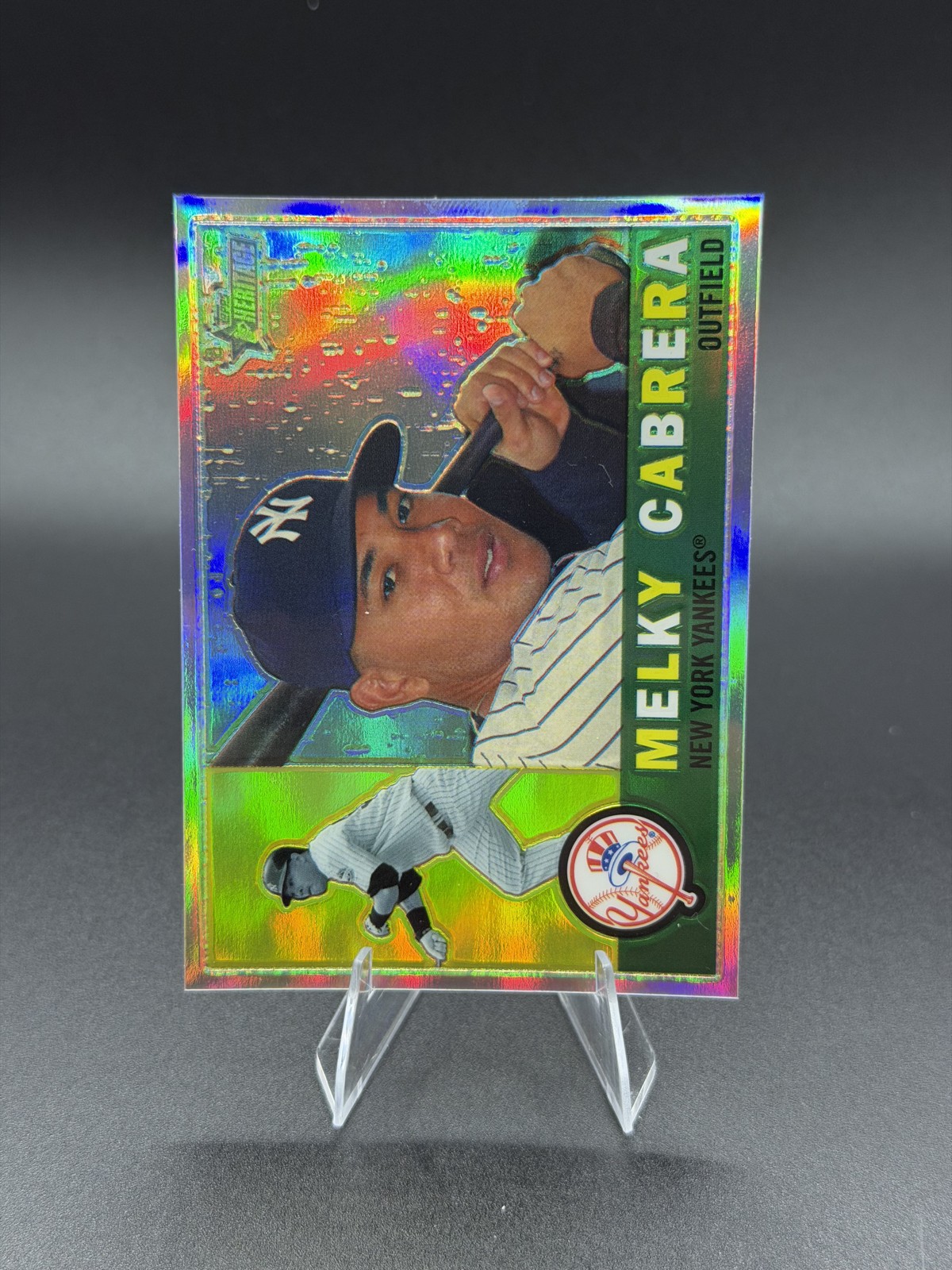 2009 Topps Heritage – Chrome Melky Cabrera #CHR109 Refractor /560