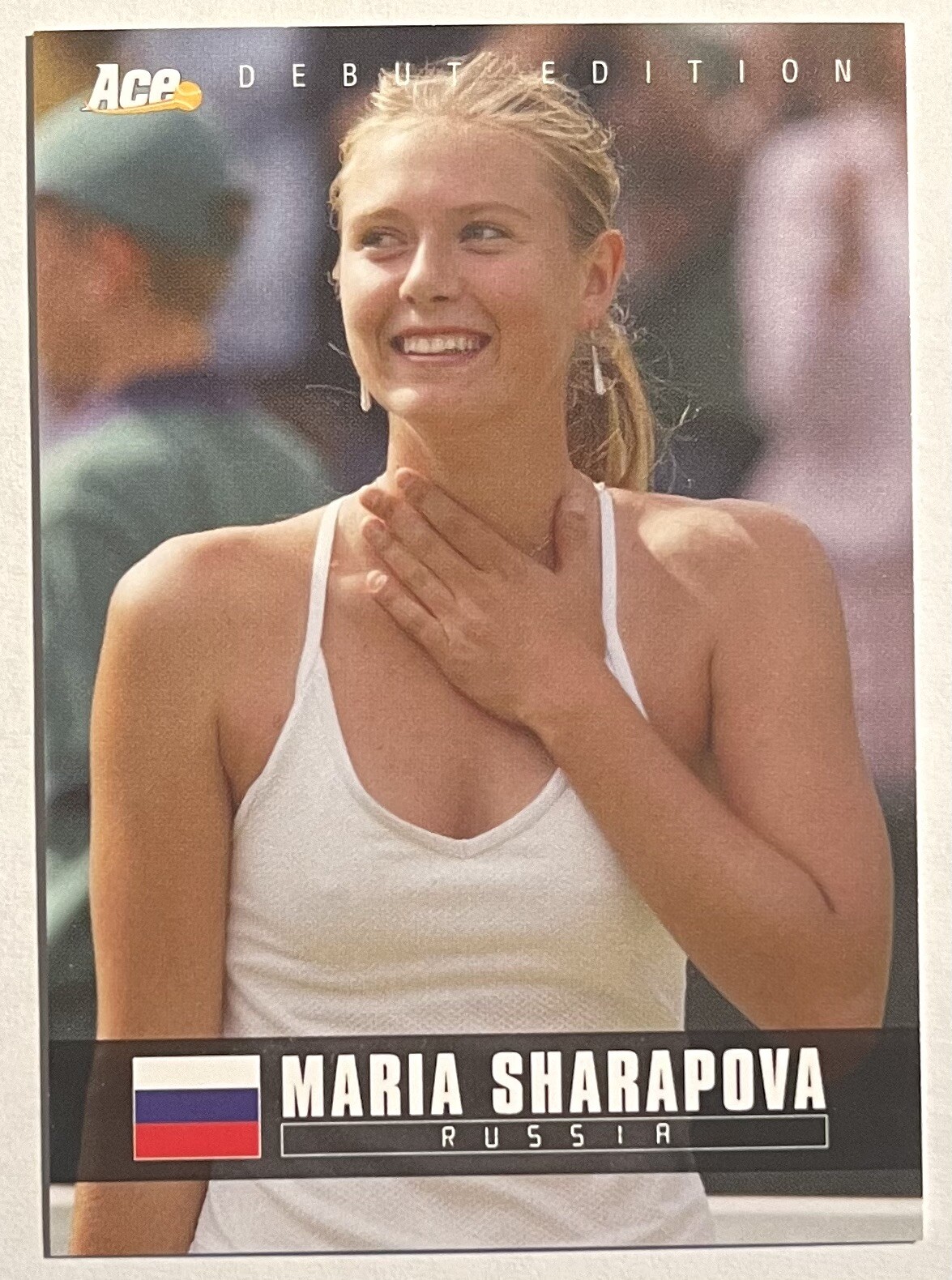 2005 MARIA SHARAPOVA #01 ROOKIE RC ACE AUTHENTIC DEBUT EDITION