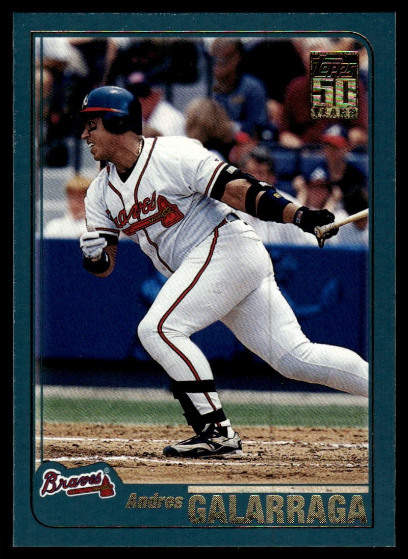 2001 Topps #72 Andres Galarraga