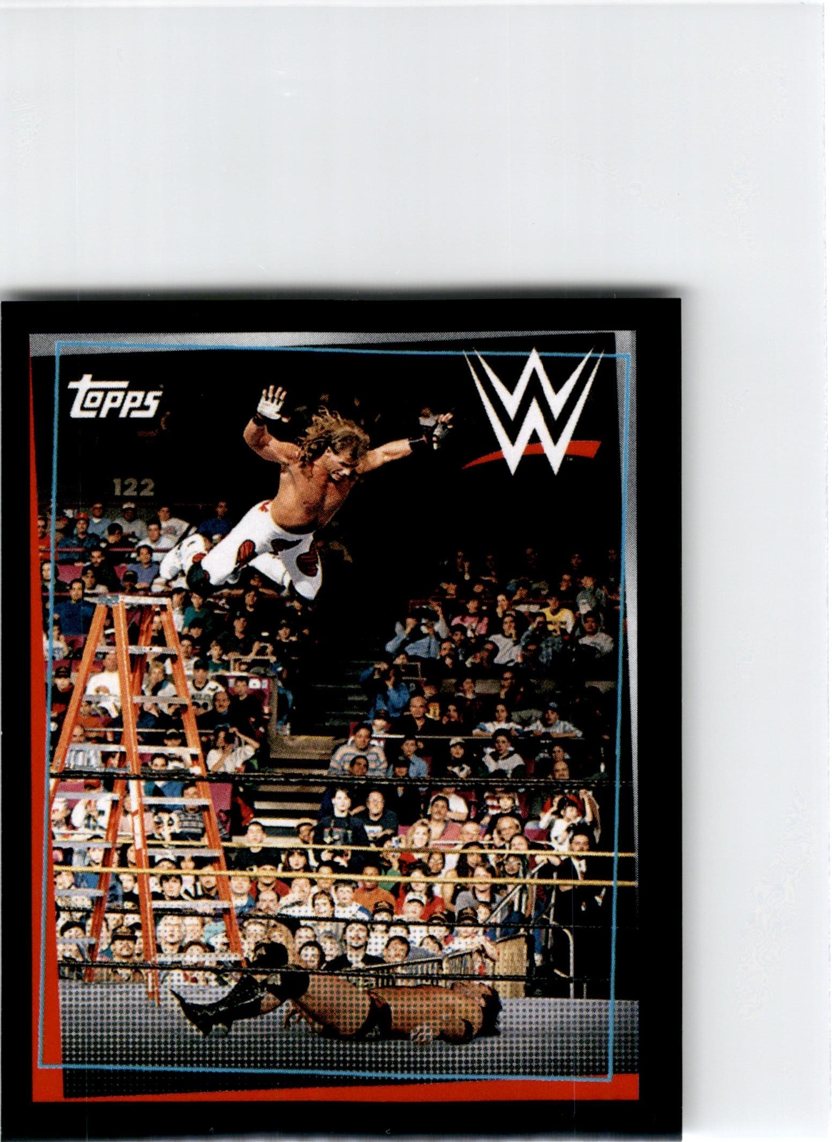 2021 Topps WWE Road to WrestleMania Stickers #277 Legends Of The Ladder