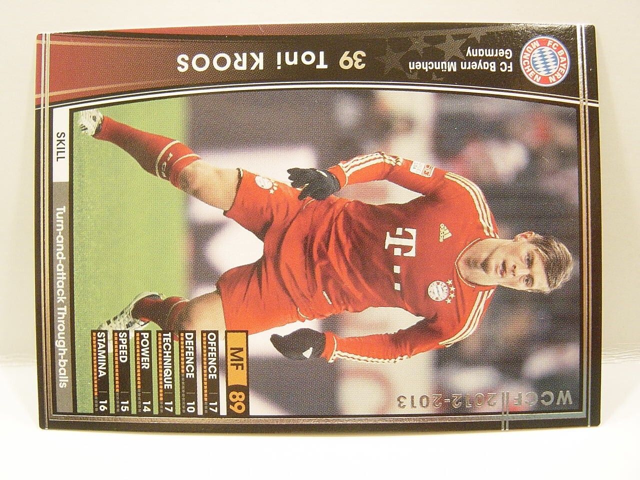 Panini WCCF 2012-13 Toni Kroos 1990 Germany　No.39 Bayern Munich Special Card#119
