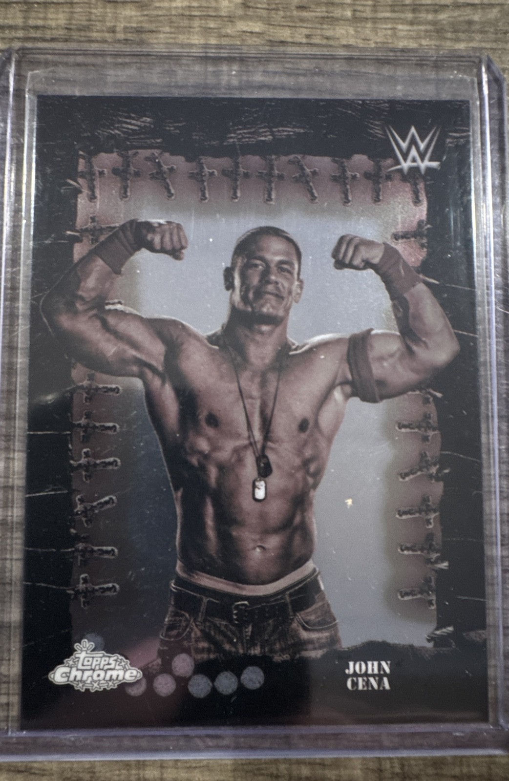 2025 Topps Chrome WWE X Cactus Jack – Famed Phantoms John Cena #FMP-8