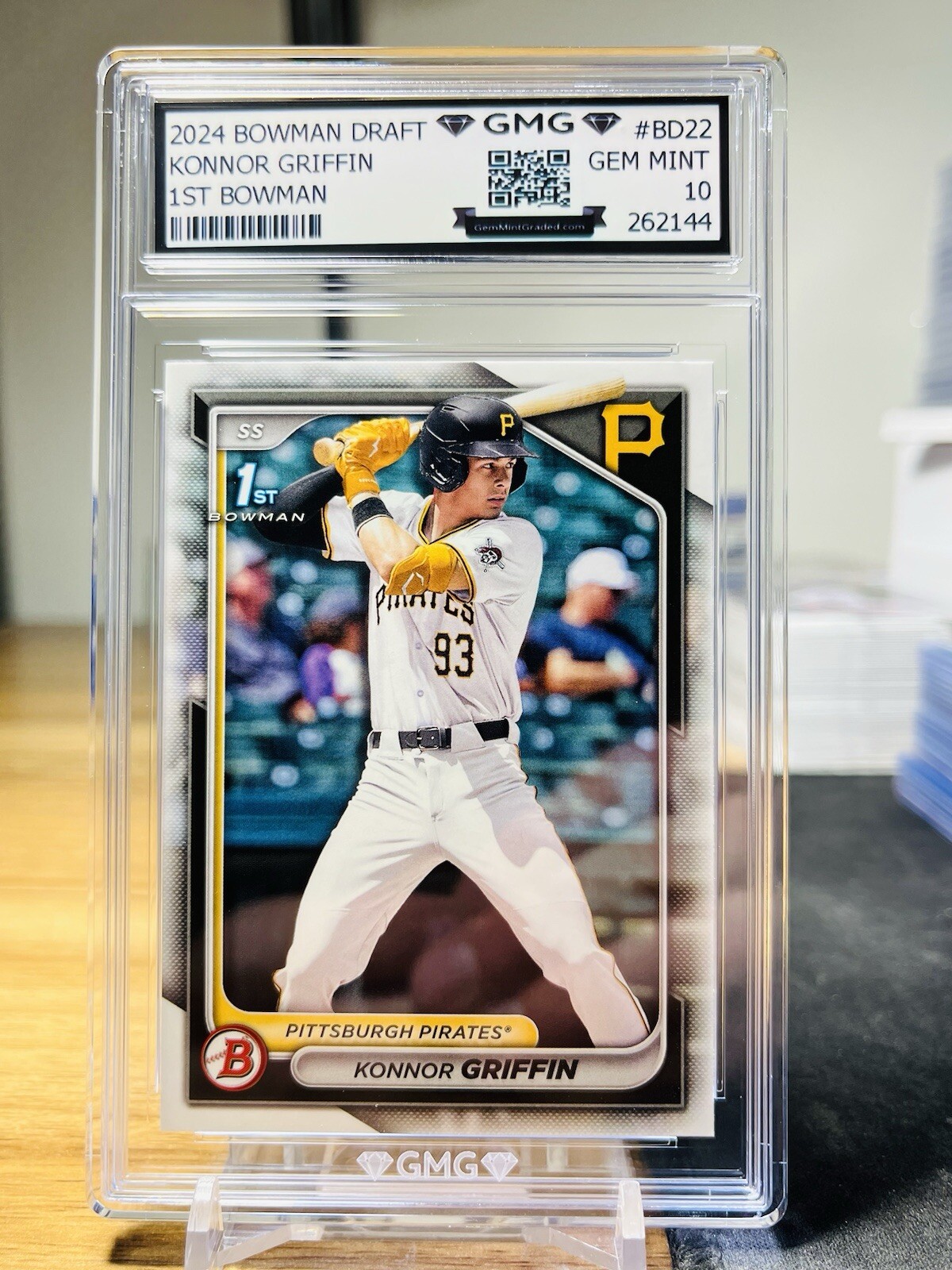 2024 Bowman Draft Konnor Griffin 1st Bowman GMG Graded 10 Gem Mint 💎 Rookie RC