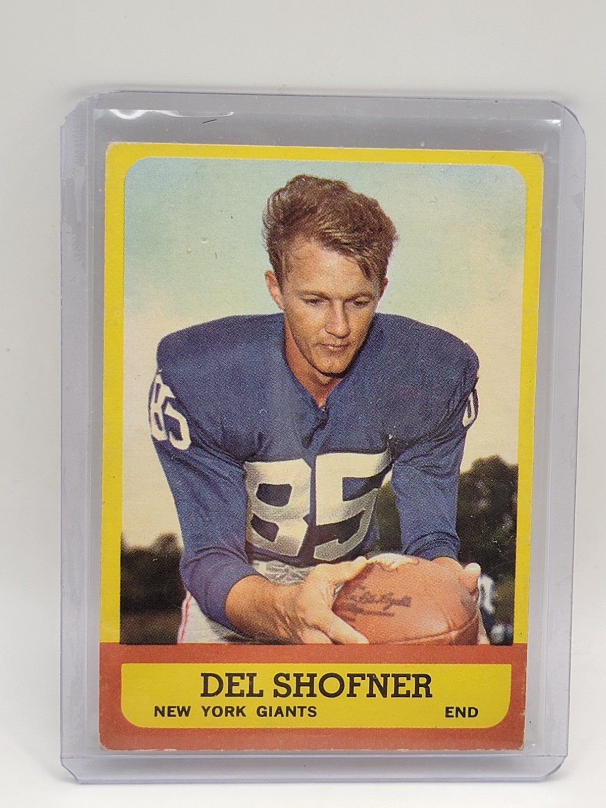 1963 Topps – Del Shofner #50