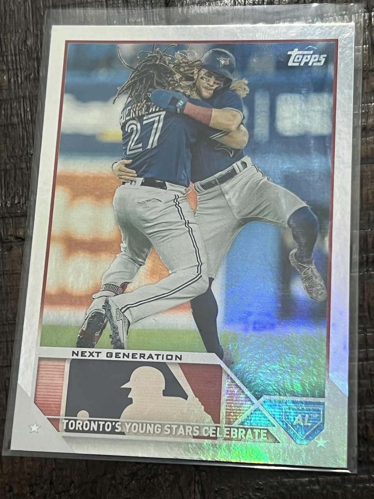 Topps 2023 Torontos Young Stars Celebrate / Toronto Blue Jays