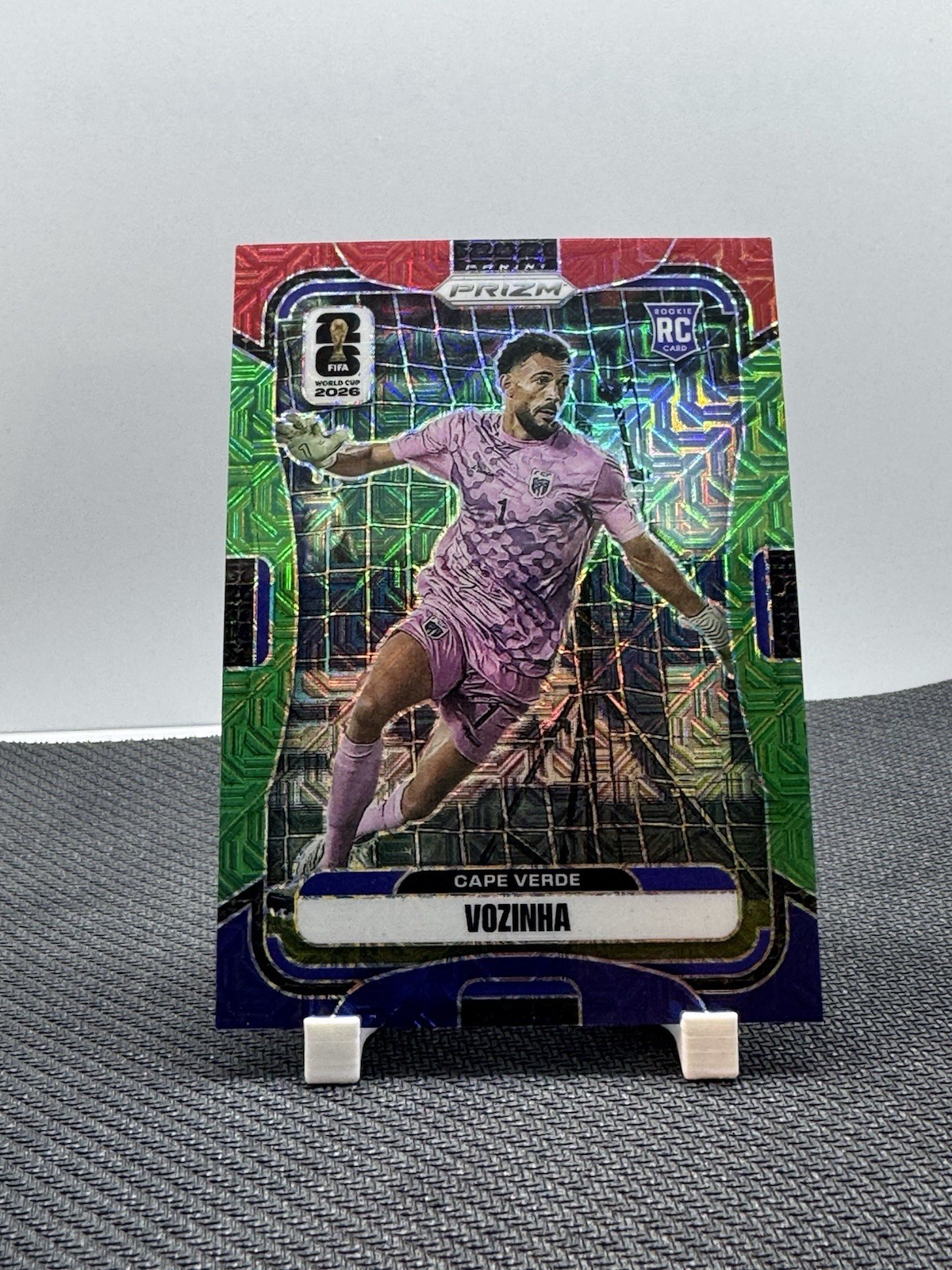 2026 Panini Prizm FIFA World Cup VOZINHA RGB Mojo SP Cape Verde Red Green Blue