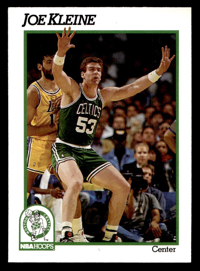 1991-92 NBA Hoops – Joe Kleine #12 Basketball Sports Card Raw Trading Card