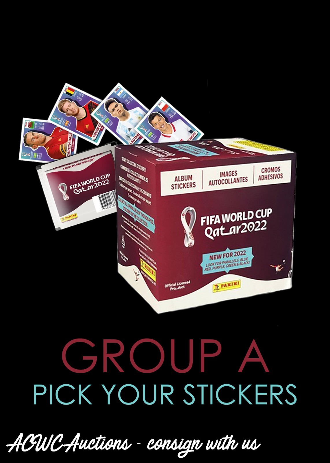 2022 FIFA World Cup Stickers – Pick your GROUP A Stickers (Updated 01/20/23)