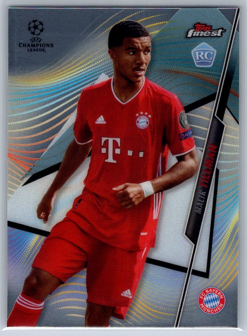 2020-21 Finest UEFA Champions League Malik Tillman Rookie #73