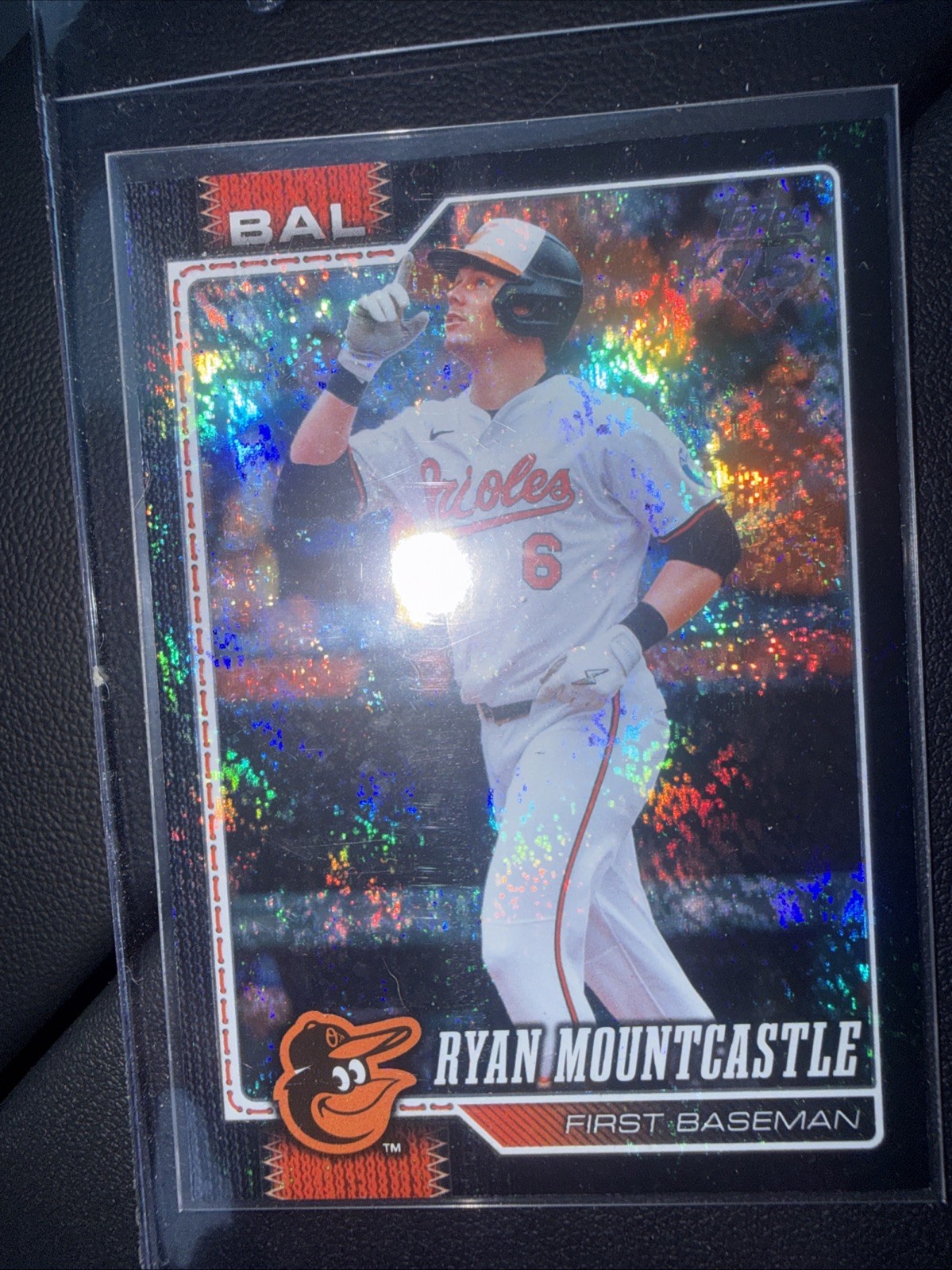 2026 Topps Series 2 Ryan Mountcastle #652 Black Sandglitter /10 Baltimore Oriole