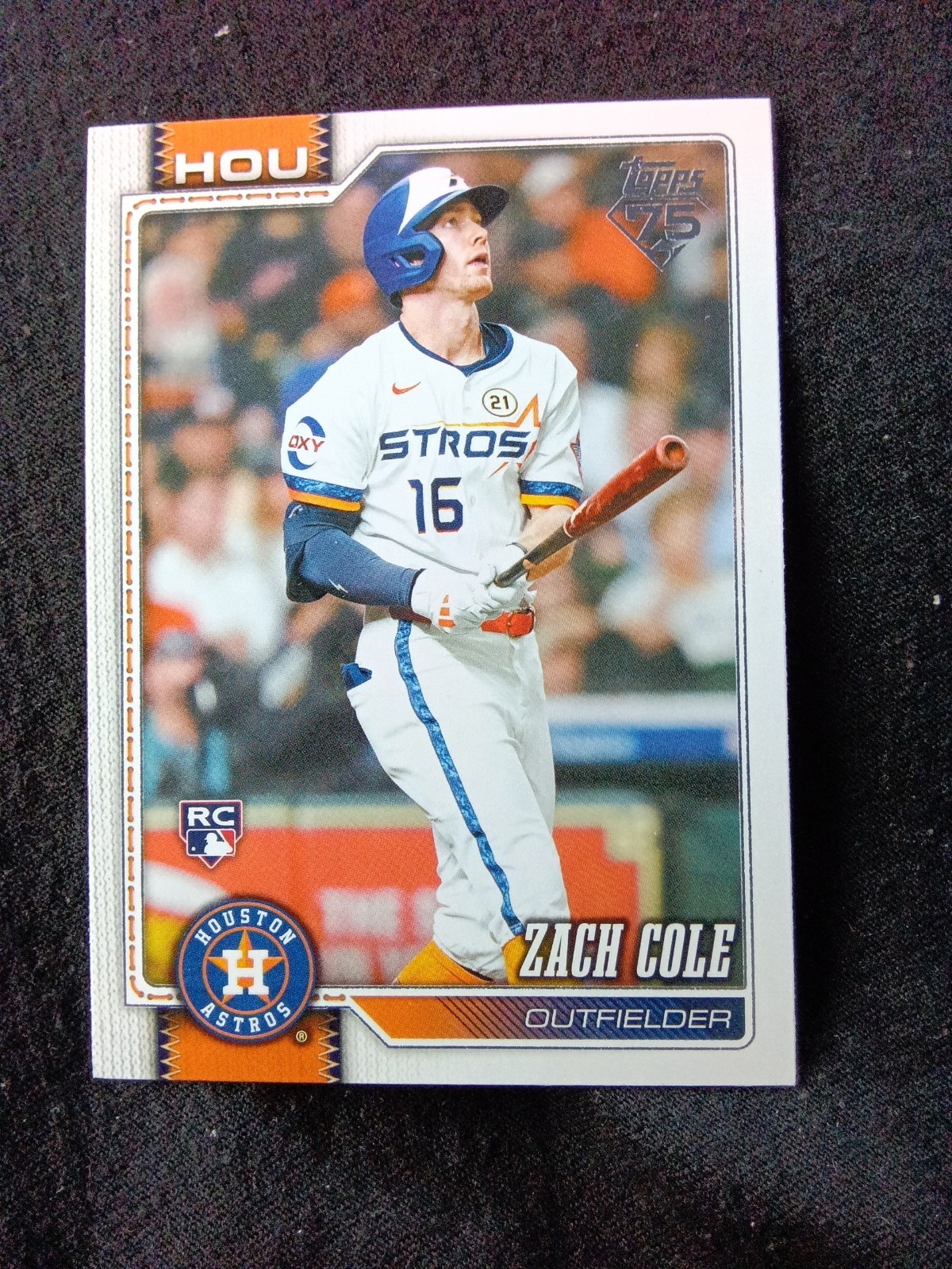 Rookie 2026 Topps Series 2 Rookie RC Card #601 Zach Cole Houston Astros