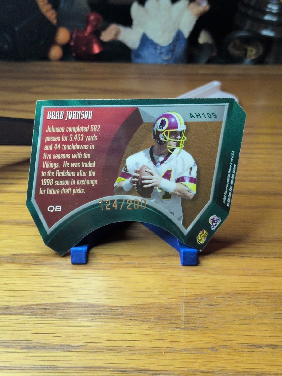 1999 Playoff Absolute SSD – Honors Brad Johnson #AH109 Red /200