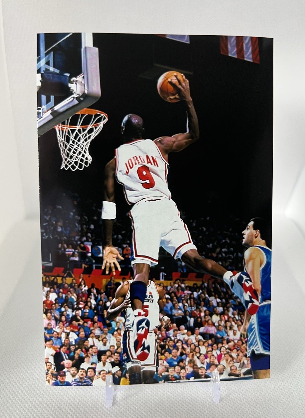 1992 Michael Jordan Olympic Games In Barcelona 4×6 Photo🔥 Dream Team