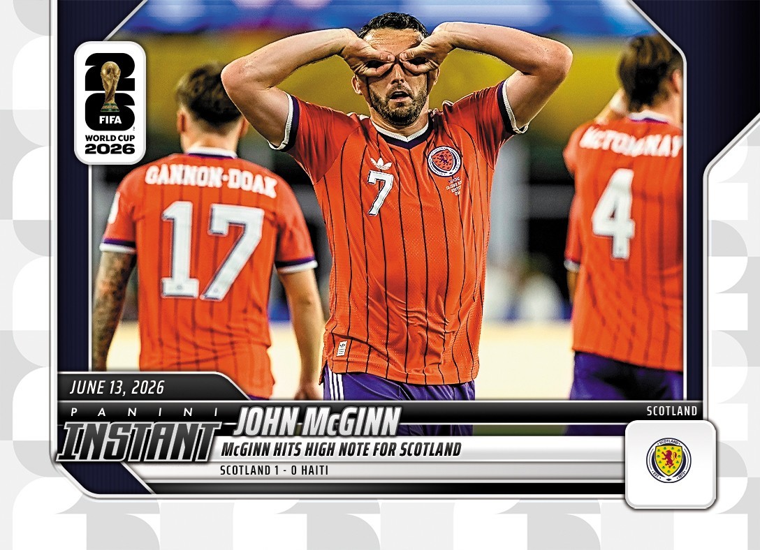 2026 Panini Instant FIFA World Cup #15 John McGinn Scotland PRESALE