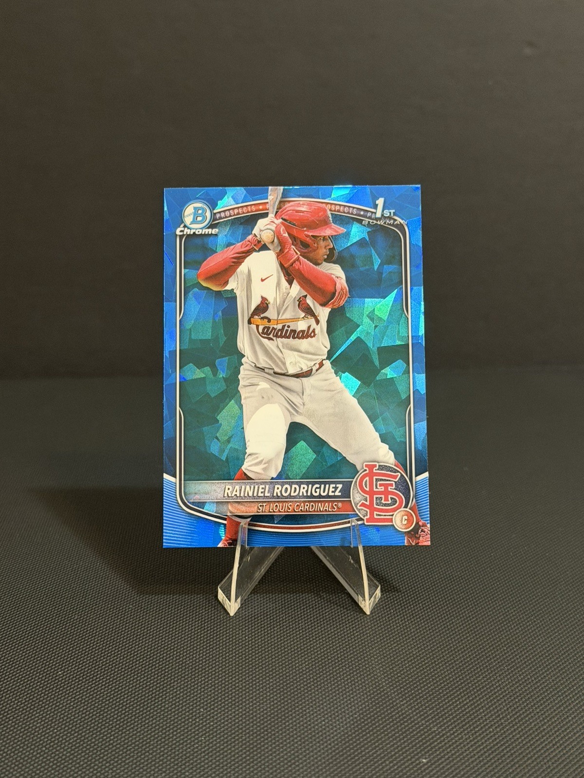 2025 Bowman Chrome Rainiel Rodriguez BCP-200 Sapphire 1st Bowman