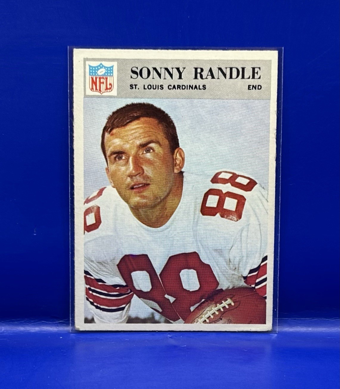 Sonny Randle #165 1966 Philadelphia St. Louis Cardinals Football Card NFL