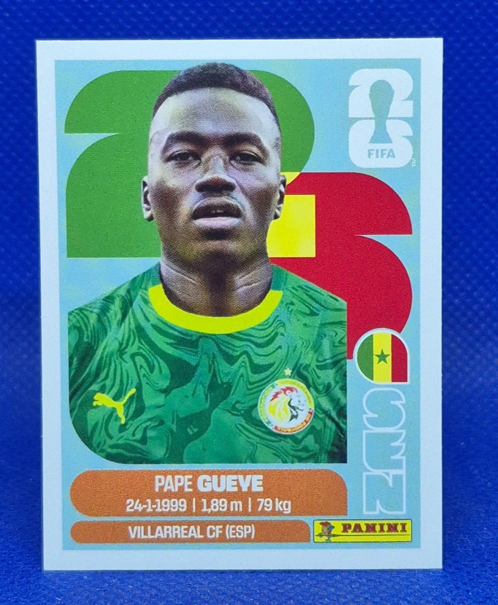 2026 Panini FIFA World Cup Sticker Pape Gueve #SEN 11 – Senegal