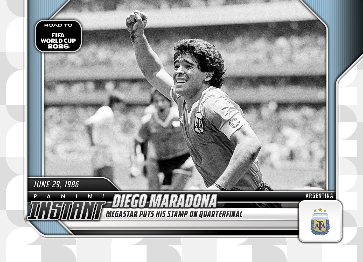 *PRESALE* 2026 Panini Instant Road To FIFA World Cup Diego Maradona #37