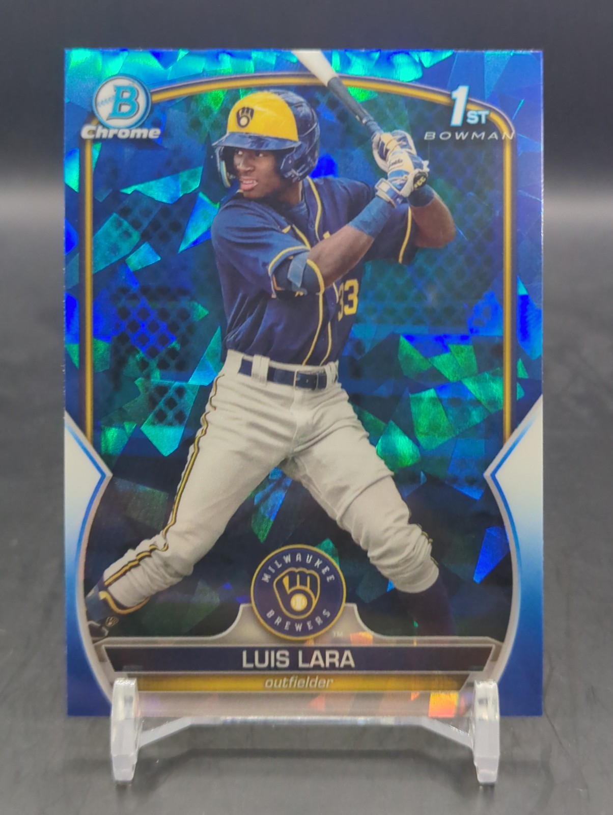 2023 Bowman Chrome 1st Sapphire Luis Lara #BCP-100