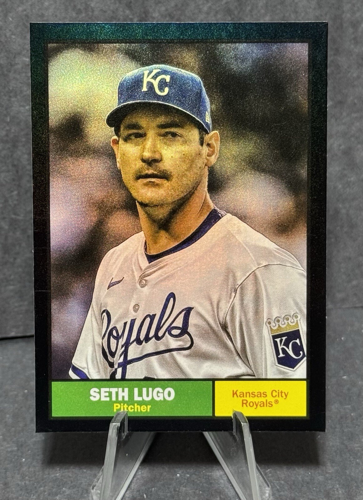 2024 Topps Archives Seth Lugo Black Foil Kansas City Royals #6