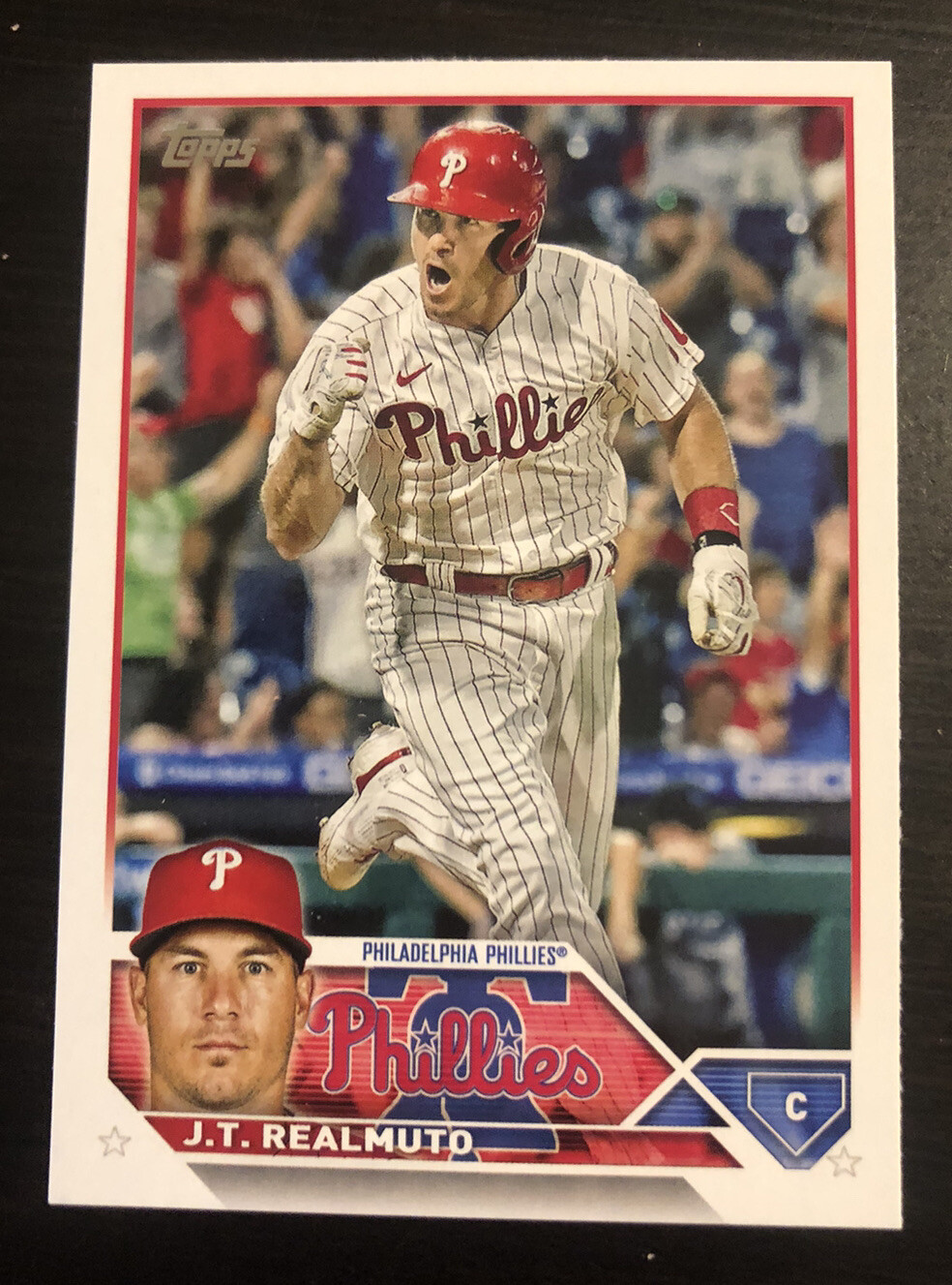 J.T. Realmuto 2023 Topps Series 1 #293 Philadelphia Phillies