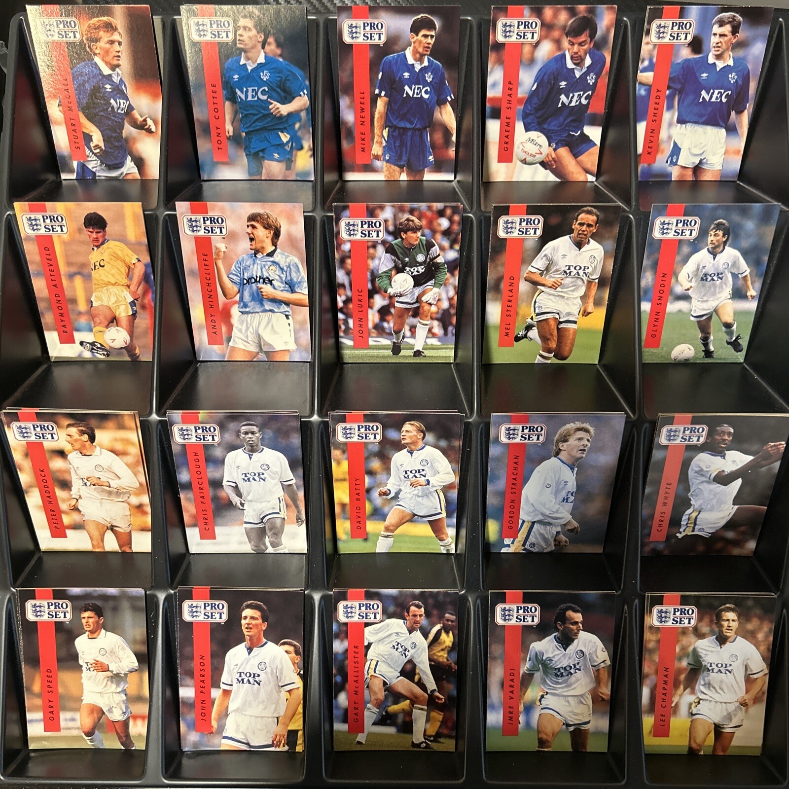 1990-91 Pro Set EPL English League Soccer Cards YOU PICK 1-199