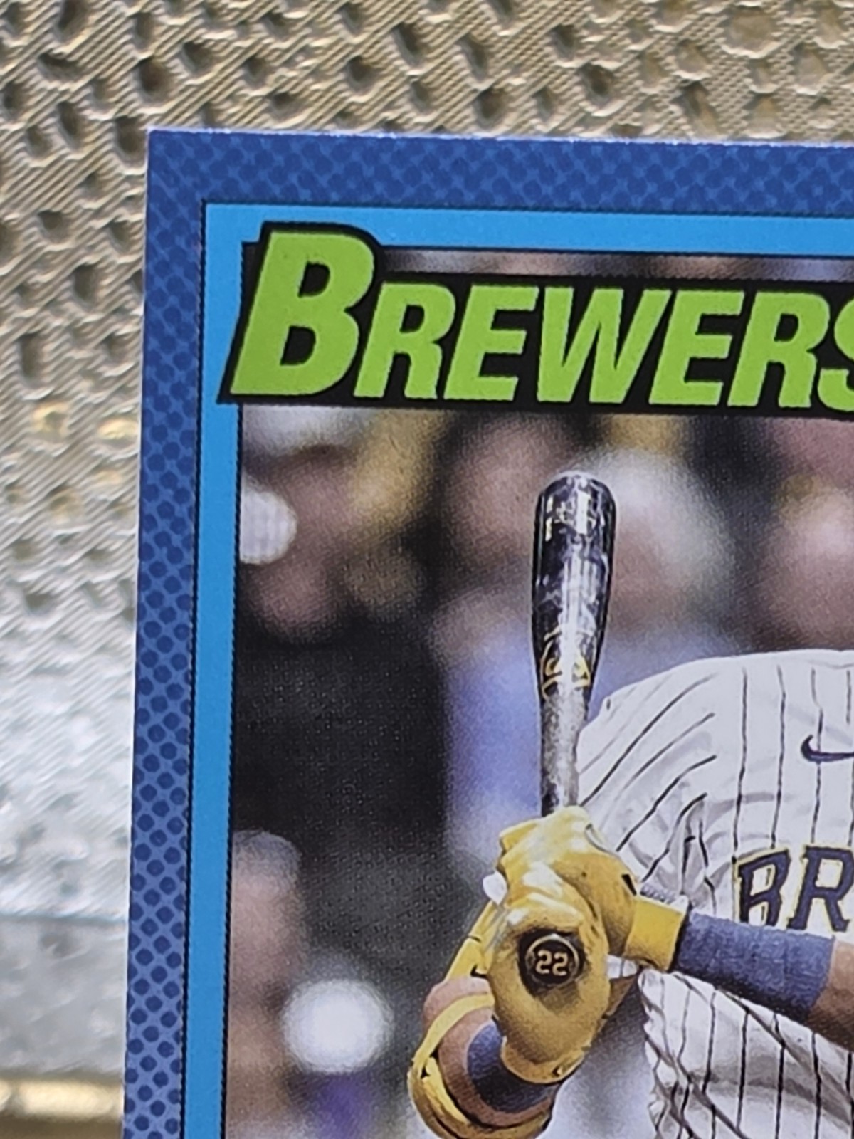 Christian Yelich Patch 2025 Topps – 1990’s Anniversary Relic #90RU-CY Brewers 🔥