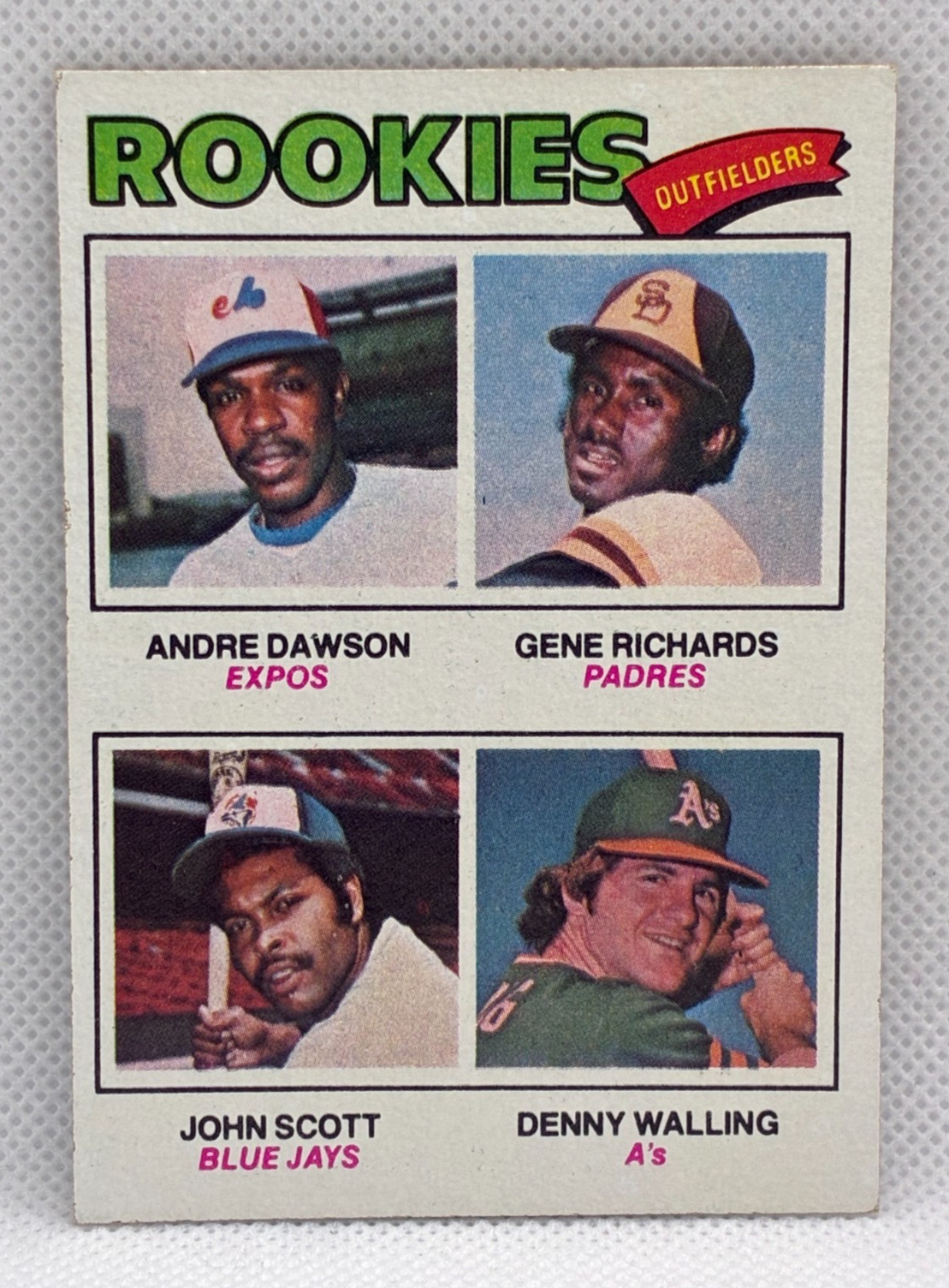 Andrew Dawson Rookie RC 1977 Topps #473 Expos Cubs HOF ~VGEX