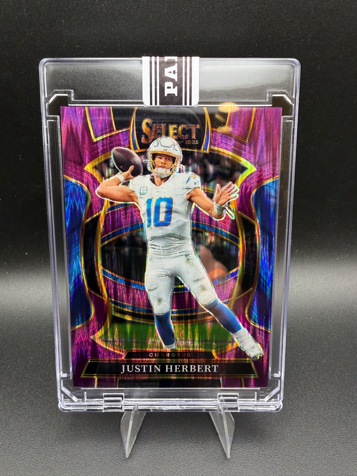 2025 Select Justin Herbert Purple Shock #/699