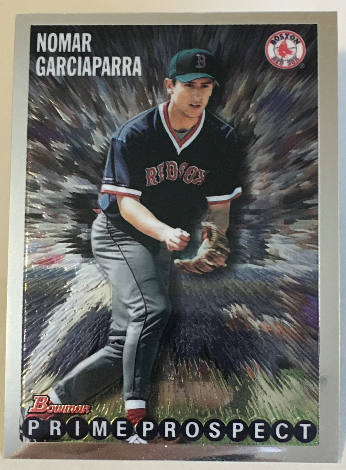 1998 Bowman Chrome Reprints – Nomar Garciaparra – #249 – Red Sox – NrMt-Mt