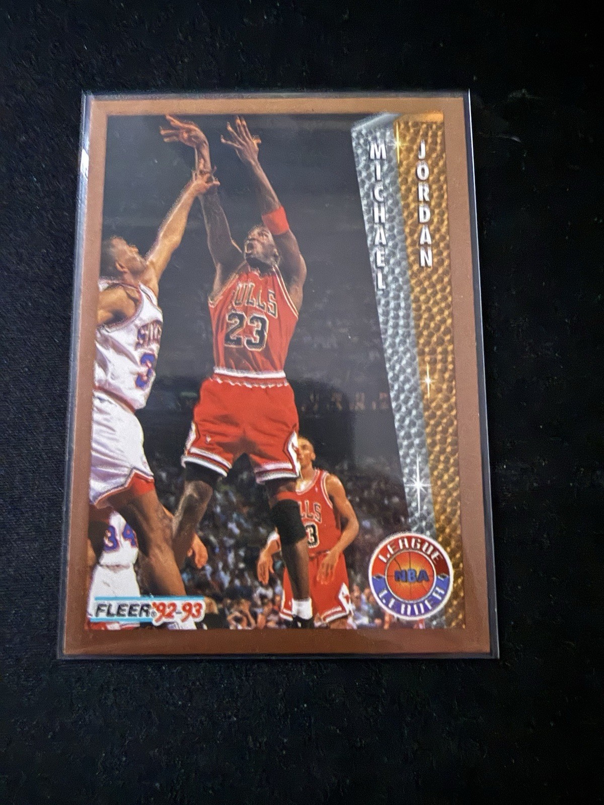 1992-93 Fleer Michael Jordan League Leader #238 Bulls NBA Vintage