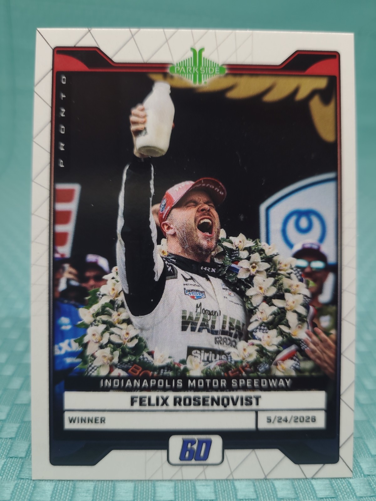 2026 Parkside Indycar Pronto Indy 500 Winner Felix Rosenqvist 42