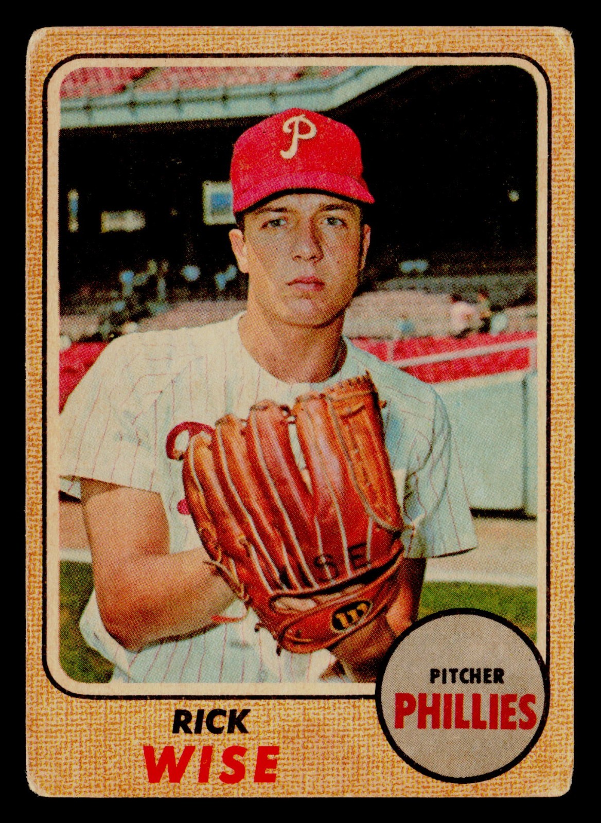 1968 Topps Venezuela – Rick Wise #262 Philadelphia Phillies