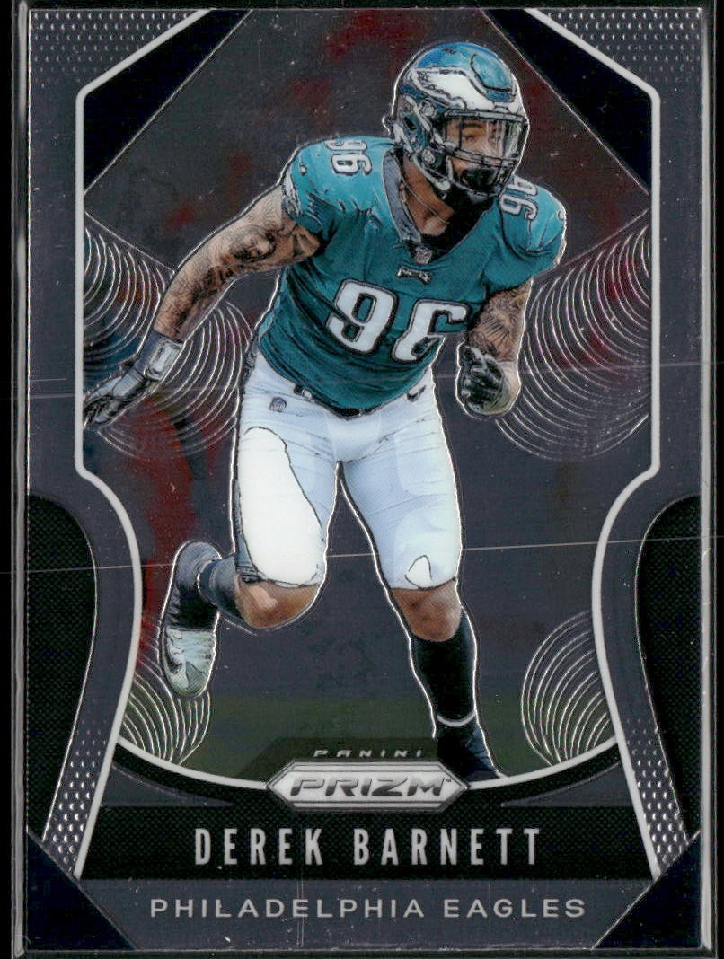 2019 Panini America, Inc. PRIZM FOOTBALL DEREK BARNETT #59 PHILADELPHIA EAGLES