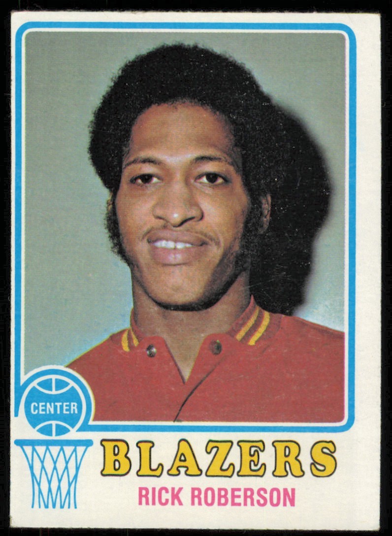 1973-74 TOPPS RICK ROBERSON PORTLAND TRAIL BLAZERS #144 EX
