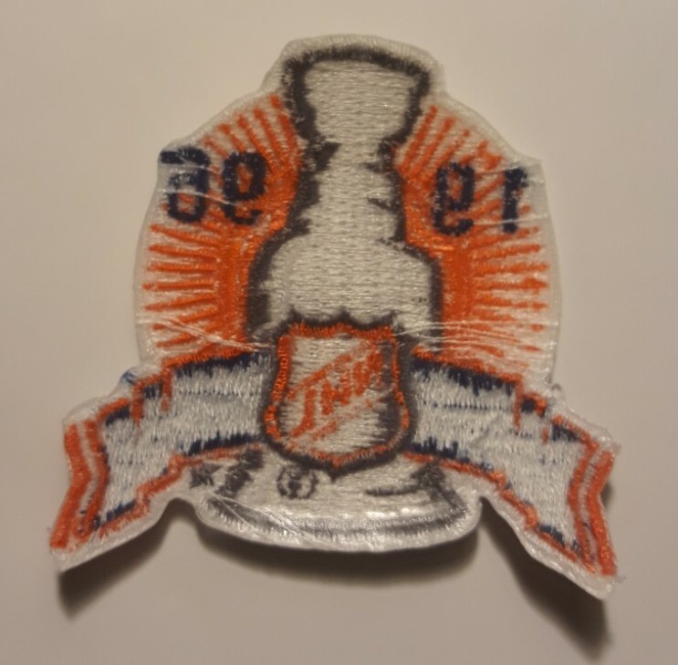 1996 Stanley Cup 2-1/2 inch Embroidered Patch Avalanche Hockey Emblem Iron On