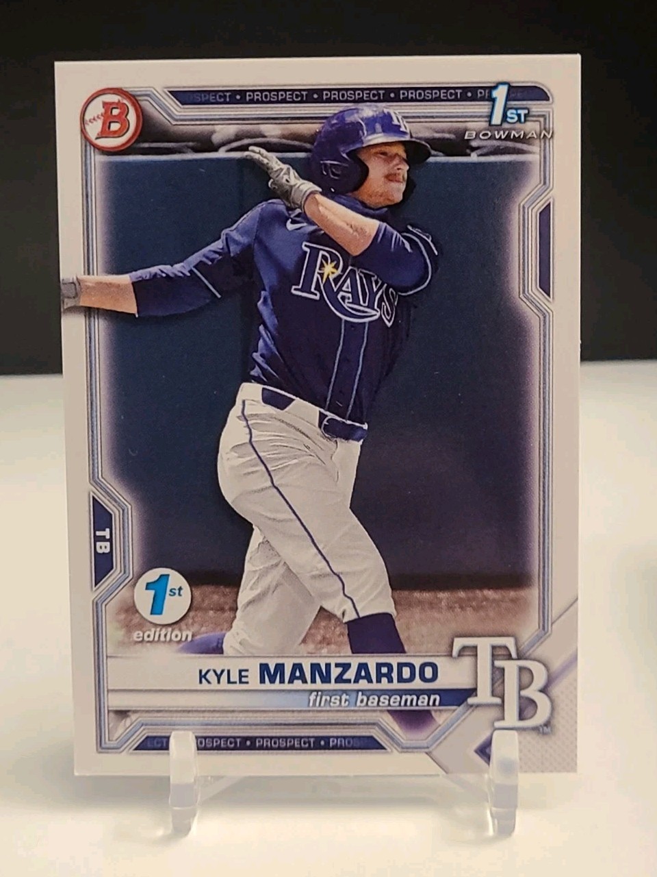 2021 Bowman Draft 1st Edition Kyle Manzardo #BD-191 1st Bowman RC