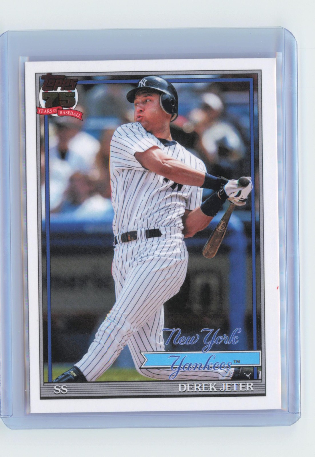 2026 Topps Derek Jeter 1991 Topps Baseball 35th Anniversary #T91-30 Yankees