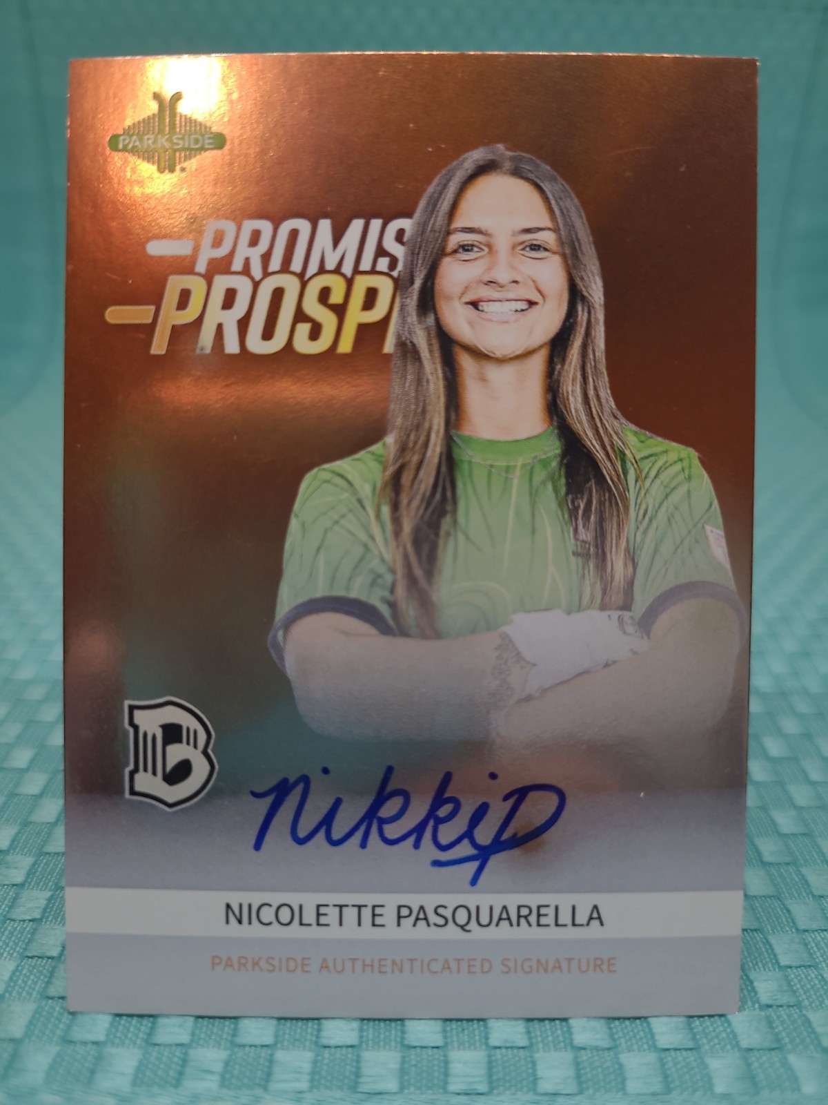 /50 2026 Parkside Gainbridge Super League Signature Series Nicolette Pasquarelle