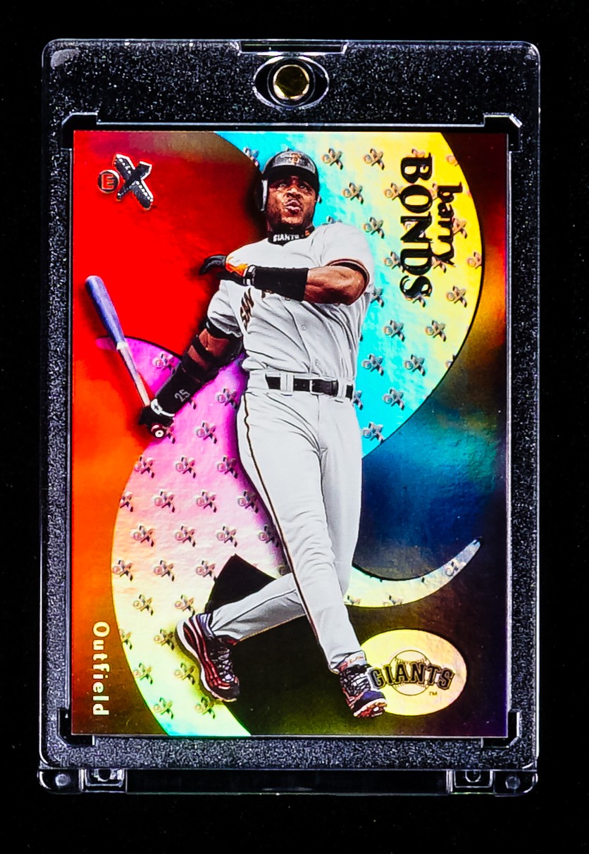 Barry Bonds RARE REFRACTOR RED BLACK FOIL INVESTMENT CARD SSP Giants SP GOAT