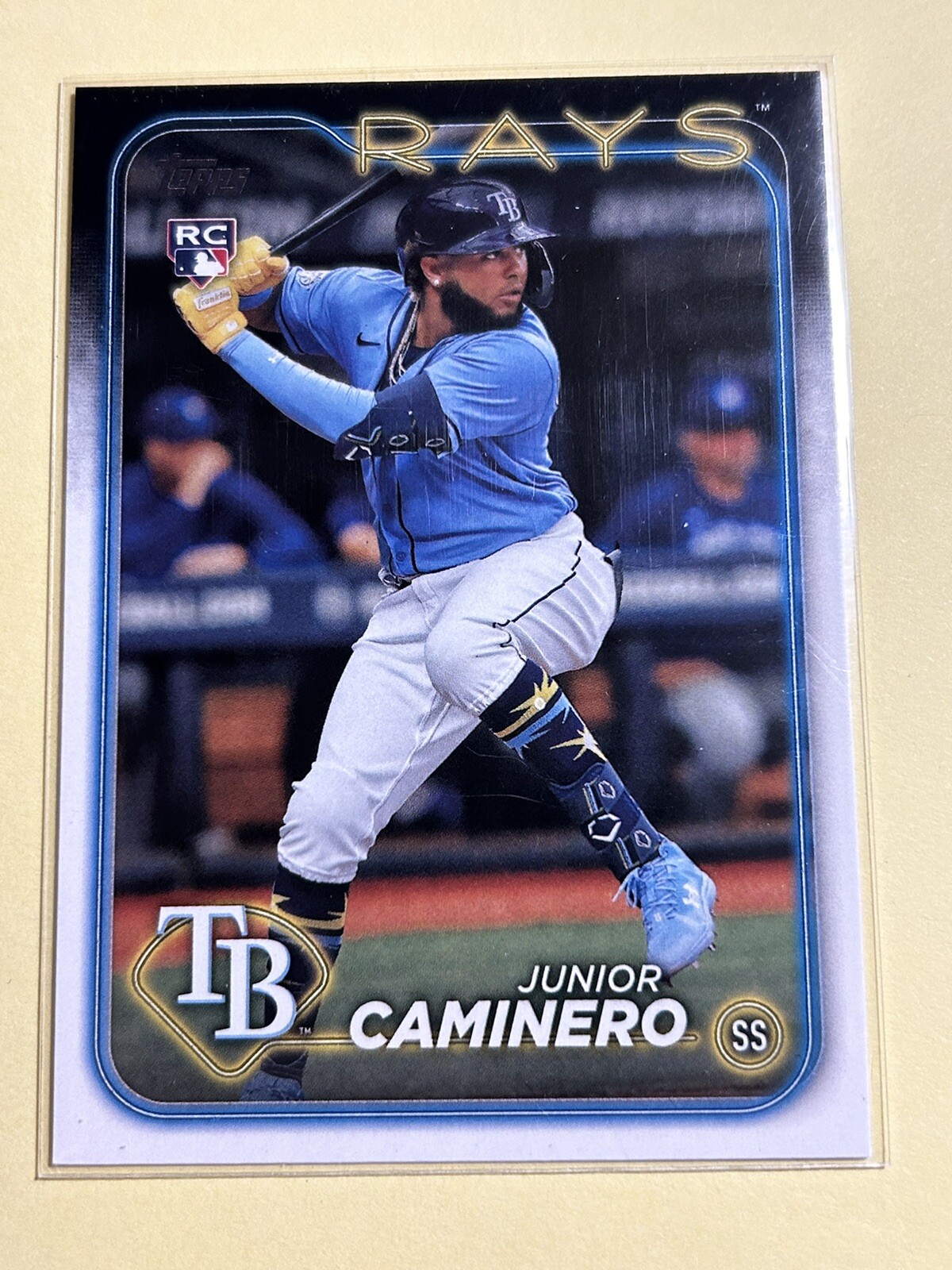 2024 Topps Series 2 Junior Caminero RC #628 Tampa Bay Rays