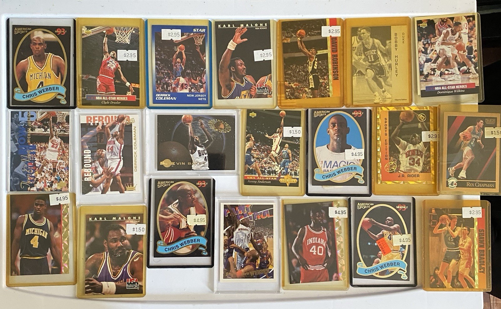 basketball cards 90s (42 Cards) # 024