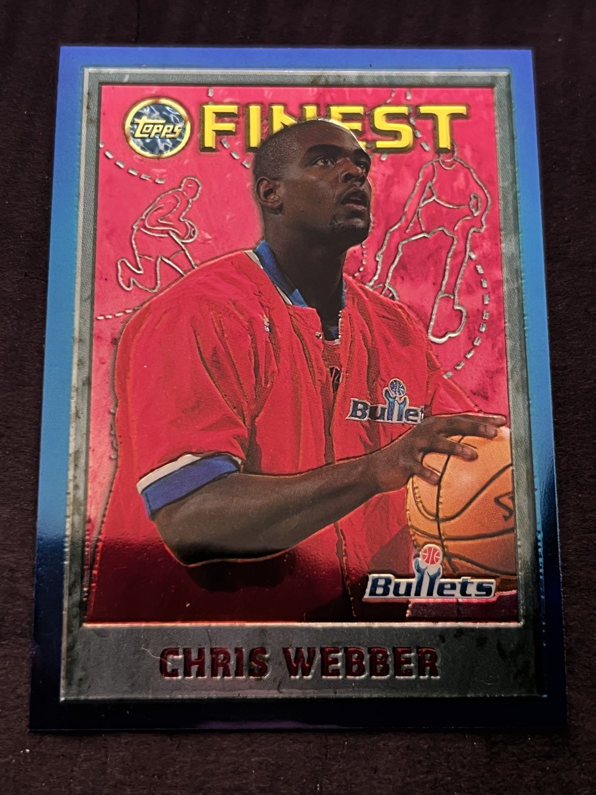 1995-96 Topps Finest – Chris Webber #144