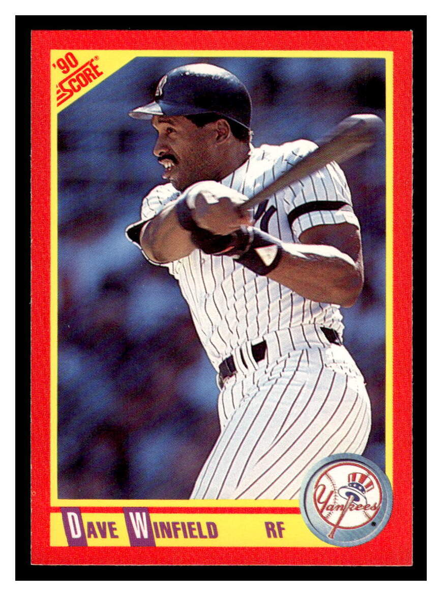 1990 Score #307 Dave Winfield – Yankees (HOF)