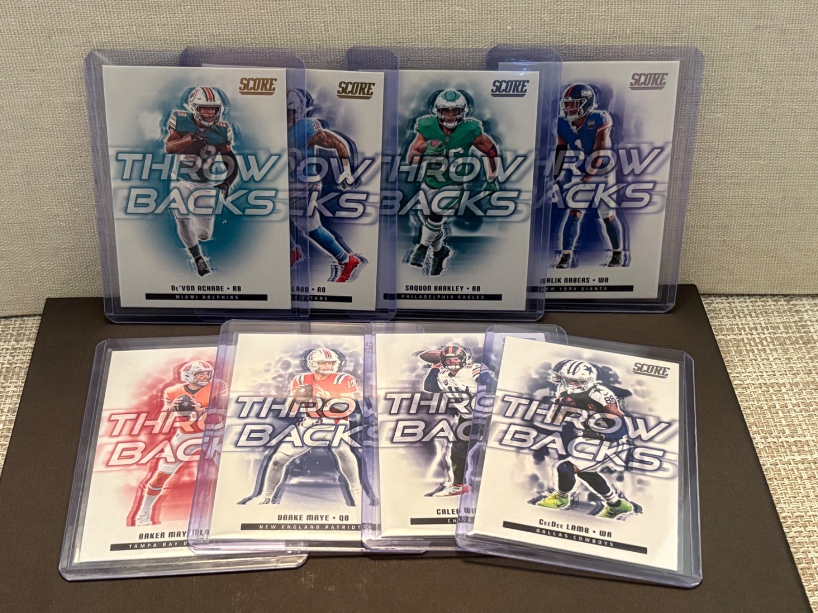 Free Shipping & Bulk % Off 2025 Score Football Throwbacks &Gold Foil Throwbacks
