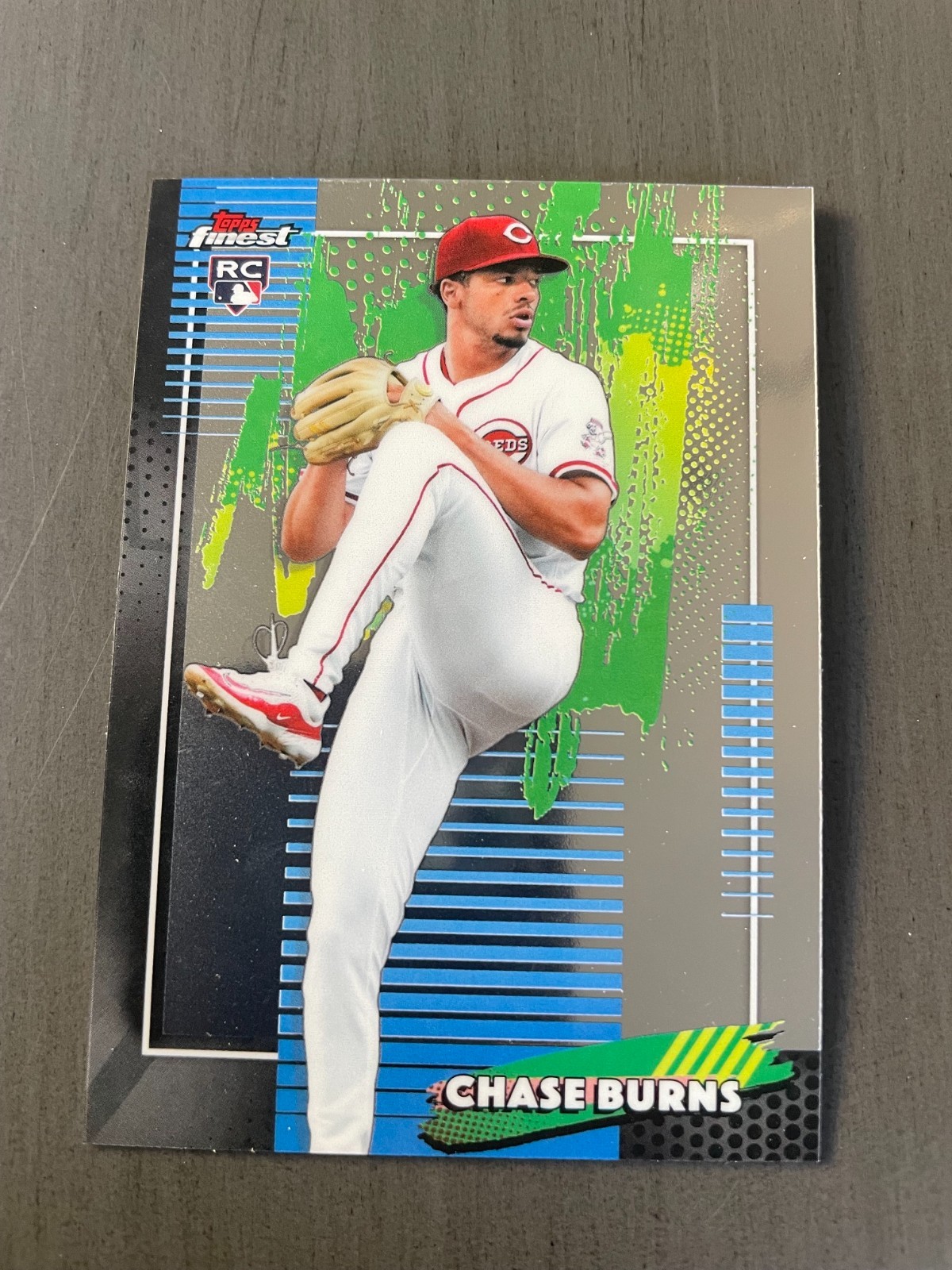 2026 Topps Finest Chase Burns #76 RC Common Cincinnati Reds Free Shipping!