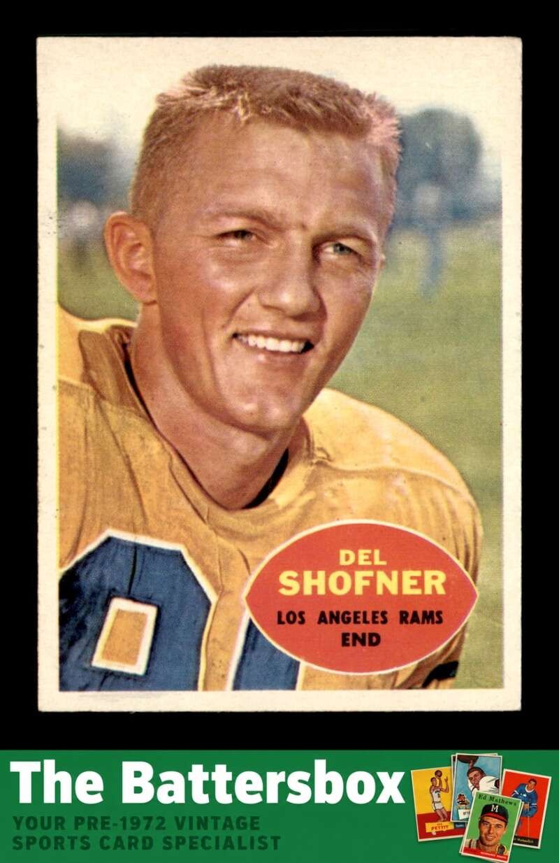 1960 Topps #65 Del Shofner EXMT+ X3774373