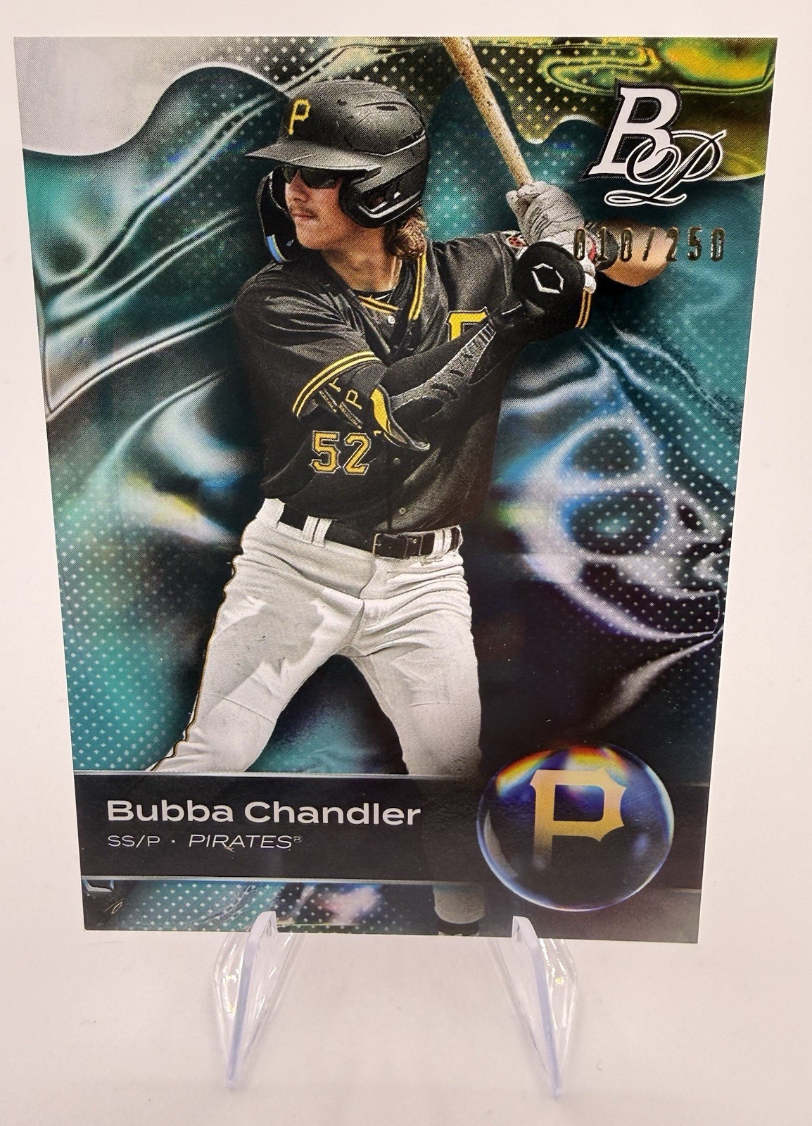 2023 Bowman Platinum – Top Prospects Bubba Chandler #TOP-36 Aqua Ice Foil…