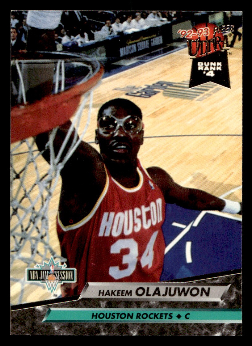 1992-93 Fleer Ultra – Hakeem Olajuwon #204 Basketball Sports Card Raw