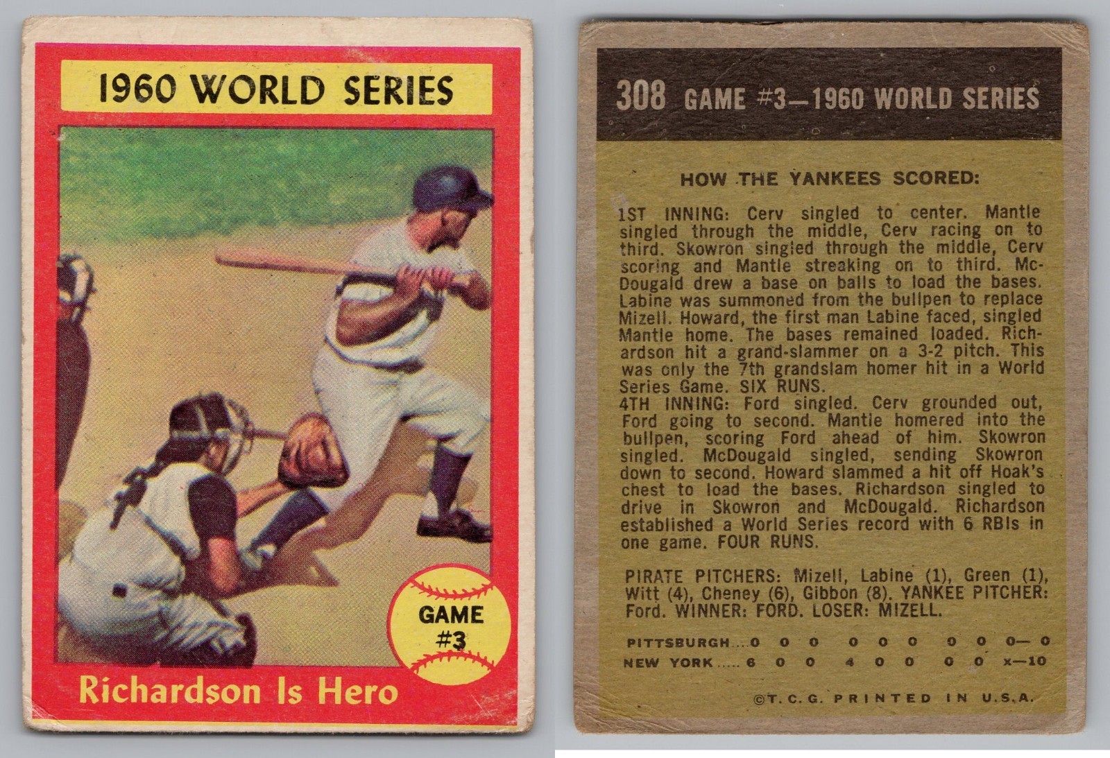 JACK SPIKES 1962 Vintage Fleer #23 Dallas Texans